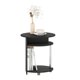 thumbnail image 4 of Mesa lateral Furinno JAYA de diseño simple, ovalada con contenedor, color americano, 4 of 6