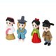 thumbnail image 4 of Figurita Taotenish Coreana de Enamorados Miniatura 4 piezas 4 cm, 4 of 5
