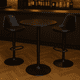 thumbnail image 5 of Mesa de Bar Regulable en Altura 60cm Diametro Full Negro, 5 of 6
