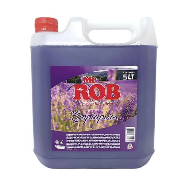 Limpia pisos Lavanda  MR ROB  5 Lt