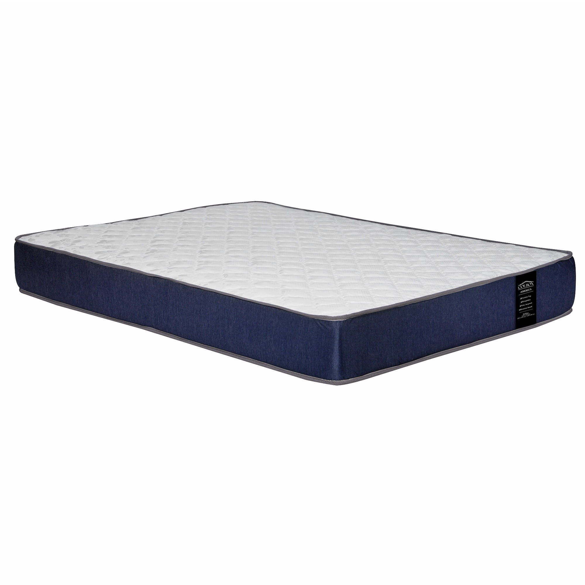 Colbox - Colchón America Azul 2 Plazas - 20 Cm