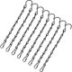 thumbnail image 1 of Cadenas colgantes EBOOT de 9.5 pulgadas para comederos de pájaros, paquete de 8 unidades, negras, 1 of 7