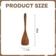 thumbnail image 4 of Espátula de madera maciza con barniz de teca, para cocinar, saltear, sopa, cuchara de madera, juego de espátula de madera, 4 of 5