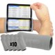 thumbnail image 1 of Muñequeras Deportivas Sports Unlimited para Adultos con Triple Ventana, Paquete de 10, 1 of 8
