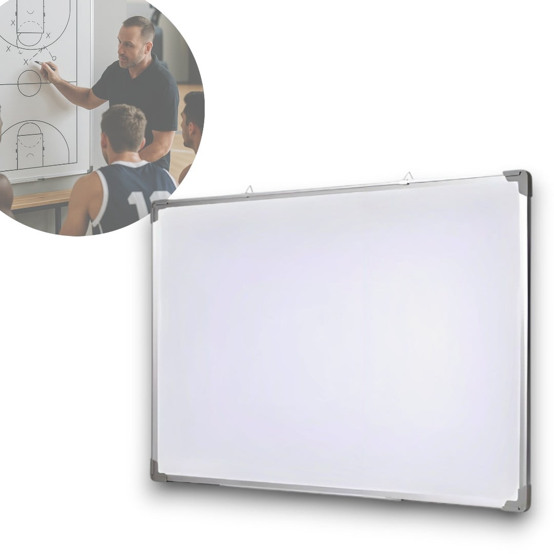 Genérico - Pizarra Blanca Acrilica Pizarra Magnetica Pizarra 120x80