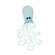 thumbnail image 2 of Arte Decoración Rústica Pulpo Pared Escultura Arte Para Baño Granja Café Azul Claro, 2 of 3