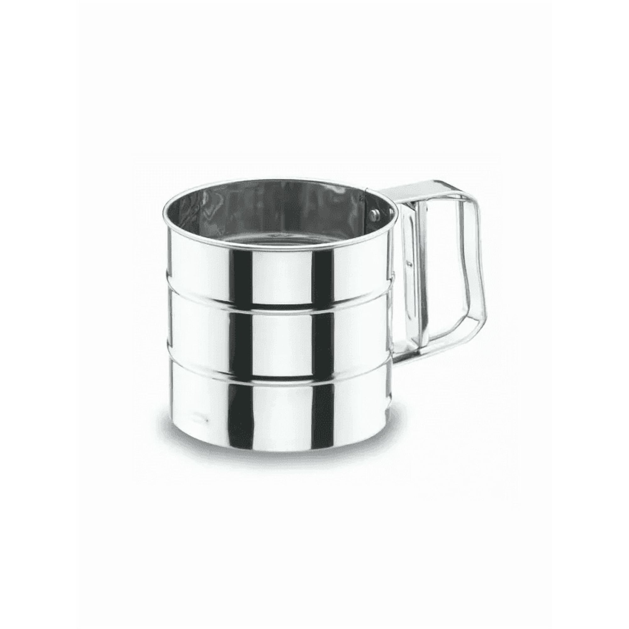 Genérico - Tamizador Cernidor De Harina Manual 250g Acero Inoxidable