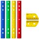 thumbnail image 2 of Regla Chuangdi 30 cm, paquete de 20, colores vivos, 6 agujeros, 2 of 8