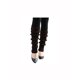 thumbnail image 2 of Calentadores de Piernas de Punto Acanalado para Mujer INSPIRE CHIC Sobre la Rodilla con Puño con Volantes para Invierno Marrón Oscuro, 2 of 6