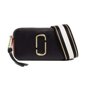 Cartera Marc Jacobs Bolso Para Cámara Instantánea Para Mujer, Negro/Rojo