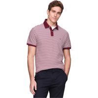 Polo Tommy Hilfiger 1985 Slim De Manga Corta Para Hombre