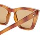 thumbnail image 3 of Gafas de sol Le Specs Velodrome estilo cat eye en tortuga vintage, 3 of 5