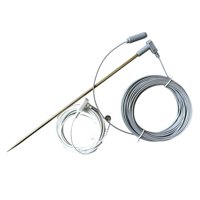 Magideal - Varilla De Conexión A Tierra Con Cable De Tierra Hembra De 40 Pies Fácil Instalación Accesorios Premium Kit De Varilla De Tierra Portátil Para Tapetes