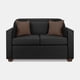 thumbnail image 2 of SOFA ZAFIRO 2 CUERPOS NEGRO, 2 of 6