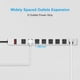 thumbnail image 4 of Power Strip JUNNUJ Metal, 8 salidas, 1875 W, 125 V, con protector contra sobretensiones, 4 of 9