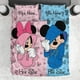 thumbnail image 1 of His Side Her Side - Juego de cama personalizado para ratón, 1 of 3