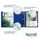 thumbnail image 5 of Carpetas Samsill Economy con 3 anillas, 1 pulgada, capacidad para 200 hojas, 4 unidades, color azul, 5 of 8