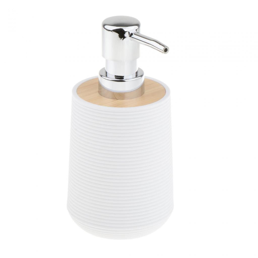 Bothyi - Dispensador De Jabón Dispensador De Jabón Líquido Vacío Para Encimera Lavandería Hotel Blanco