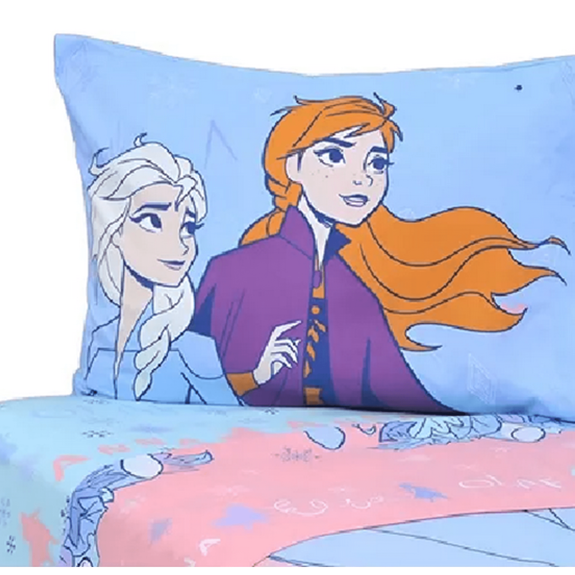 Genérico - Juego Sabanas Infantil Disney Marvel 1.5 Plaza Color Frozen Olaf