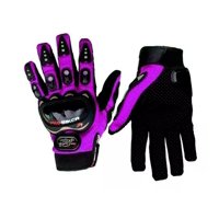 Mundo Accesorios - Guantes Para Motos, Scooter Para Mujeres Talla S Morado