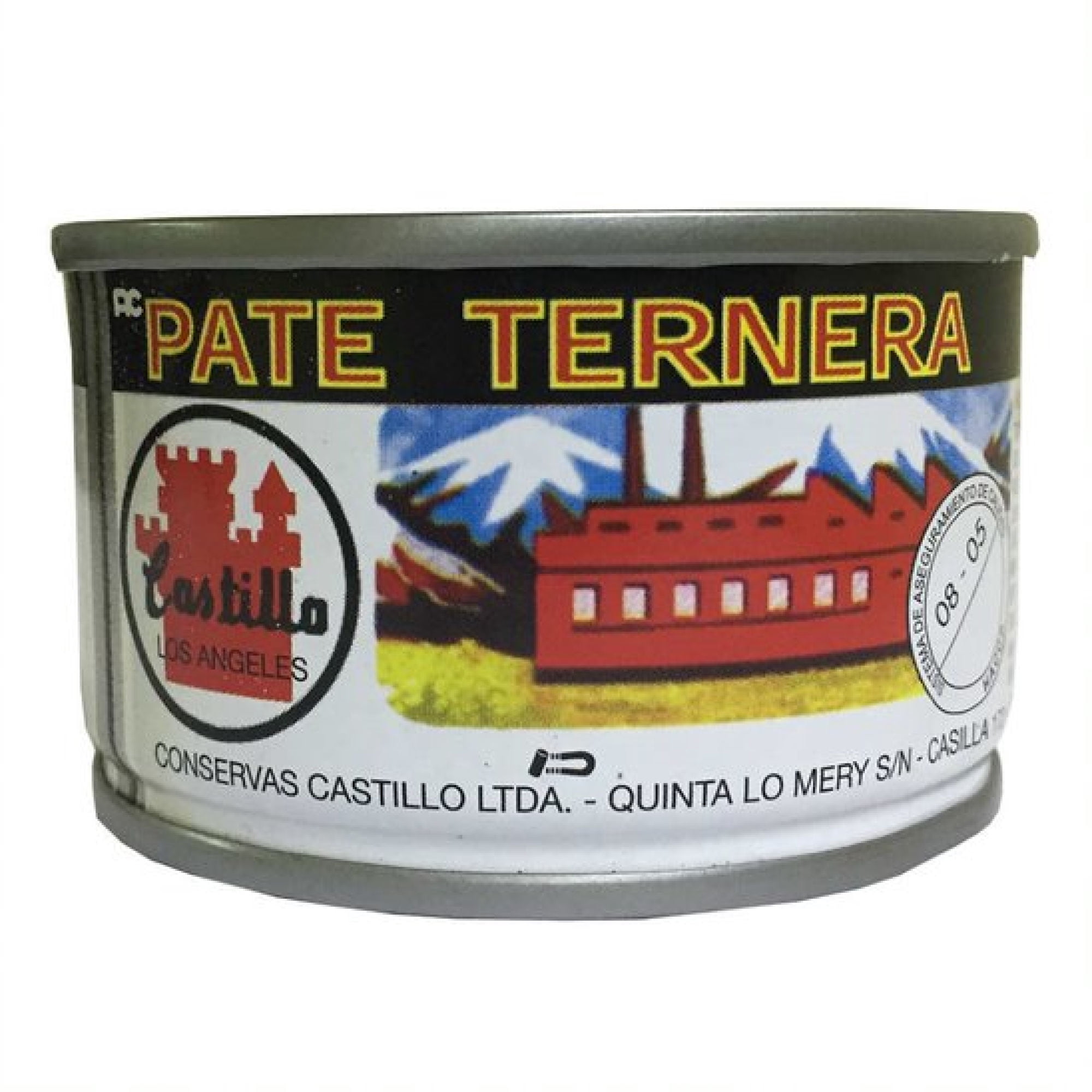 Paté De Ternera Lata 100 g Castillo