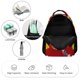 thumbnail image 3 of Hamburglar Mochila Escolar para Niños y Niñas, Mochila Infantil de Alta Calidad Ligera, Grande y Duradera 43x15x32cm, 3 of 6