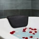 thumbnail image 3 of Almohada de baño con reposacabezas, suave, de piel sintética, para el hogar, accesorios de baño, ventosa, soporte para el cuello, cojín antideslizante, ergonómico, cómodo para bañera., 3 of 8