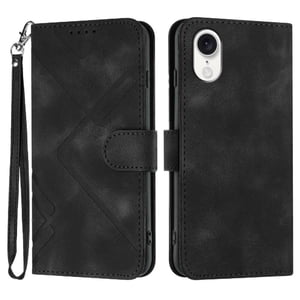 Funda Foxdock Para Iphone 16E – Tipo Libro Con Soporte, Billetera, Correa Y Diseño Elegante