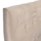 thumbnail image 2 of Respaldo Cama King Felpa Beige Sevilla CP, 2 of 2