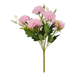 Genérico - Ramo Clavel Chino Artificial 35 Cm