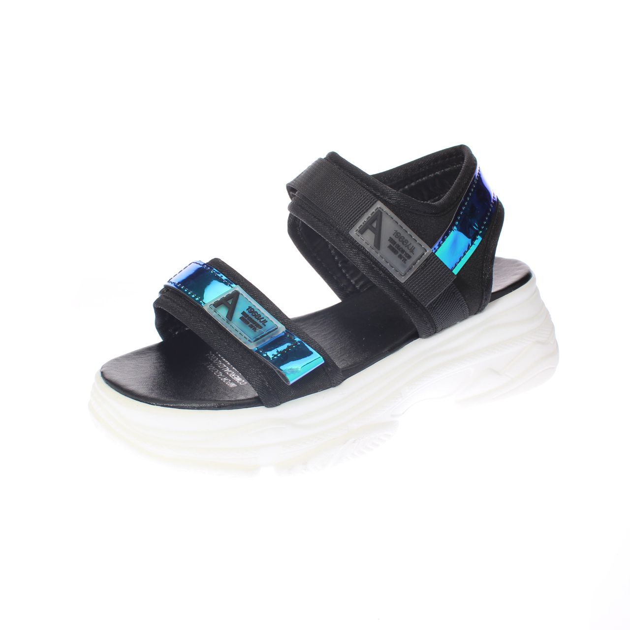 Vía Franca - Sandalia Negro Suang Nis