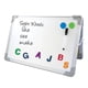 thumbnail image 1 of Caballete de Escritorio Magnético para Pizarrón Blanco Flipside FLP50000, 1 of 1