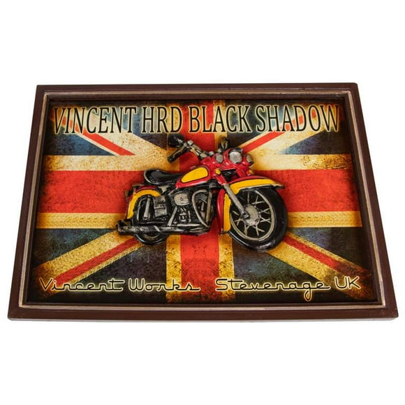 Cartel Moto Vincent Madera