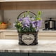 thumbnail image 4 of Planta Artificial Canastito Macetero Cordel Ovalado Deco purpura, 4 of 7