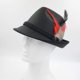 thumbnail image 2 of Sombrero de Disfraz Melesh Negro de 59 cm con Plumas, 2 of 7
