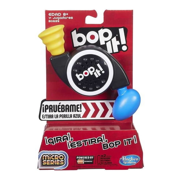 Juego de Mesa Hasbro Games Bop It Micro Series, 1 Un