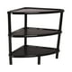 thumbnail image 1 of Estante esquinero triangular plastico 3 niveles Negro Rimax, 1 of 3
