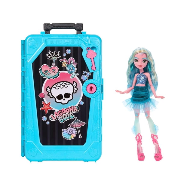 Set De Muñeca Lagoona Blue Y Accesorios Skulltimate Secrets Destino Oasis Gore geous Con Maleta Y Más De 19 Sorpresas Como Ropa
