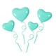 thumbnail image 2 of 4 Uds. Adornos Para Tartas En Forma De Corazón Adornos De Amor 3D Para Boda De Acción De Gracias Azul Oscuro, 2 of 3