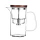 thumbnail image 5 of Tetera De Cristal De 550ml, Infusor De Té, Hervidor Resistente Al Calor Para Hoteles, Hogar, Oficina, Mango Transparente, 5 of 5