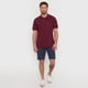 thumbnail image 4 of Polera Hombre Piqué Bolsillo Burdeo Corona, 4 of 5