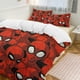 thumbnail image 2 of Spider Sense 3 Pieces Duvet Cover Set Full Size Super Soft Fade Resistant Microfiber, 2 of 4
