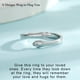 thumbnail image 2 of Hug Rings de plata de ley Yesteel para adolescentes, niñas y niños, 2 of 7