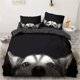 thumbnail image 1 of Animals Bedding Set Lovely Pet Printed Comforter Black Duvet Cover Kids Home Decor Gift Dropshipping, 1 of 5