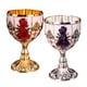 thumbnail image 4 of Copa En Relieve De Copa De 2 Piezas Copa Elegante Vaso De Vidrio, 4 of 5