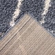 thumbnail image 2 of Alfombra Shaggy Design 180x275 1381 Aqua, 2 of 3