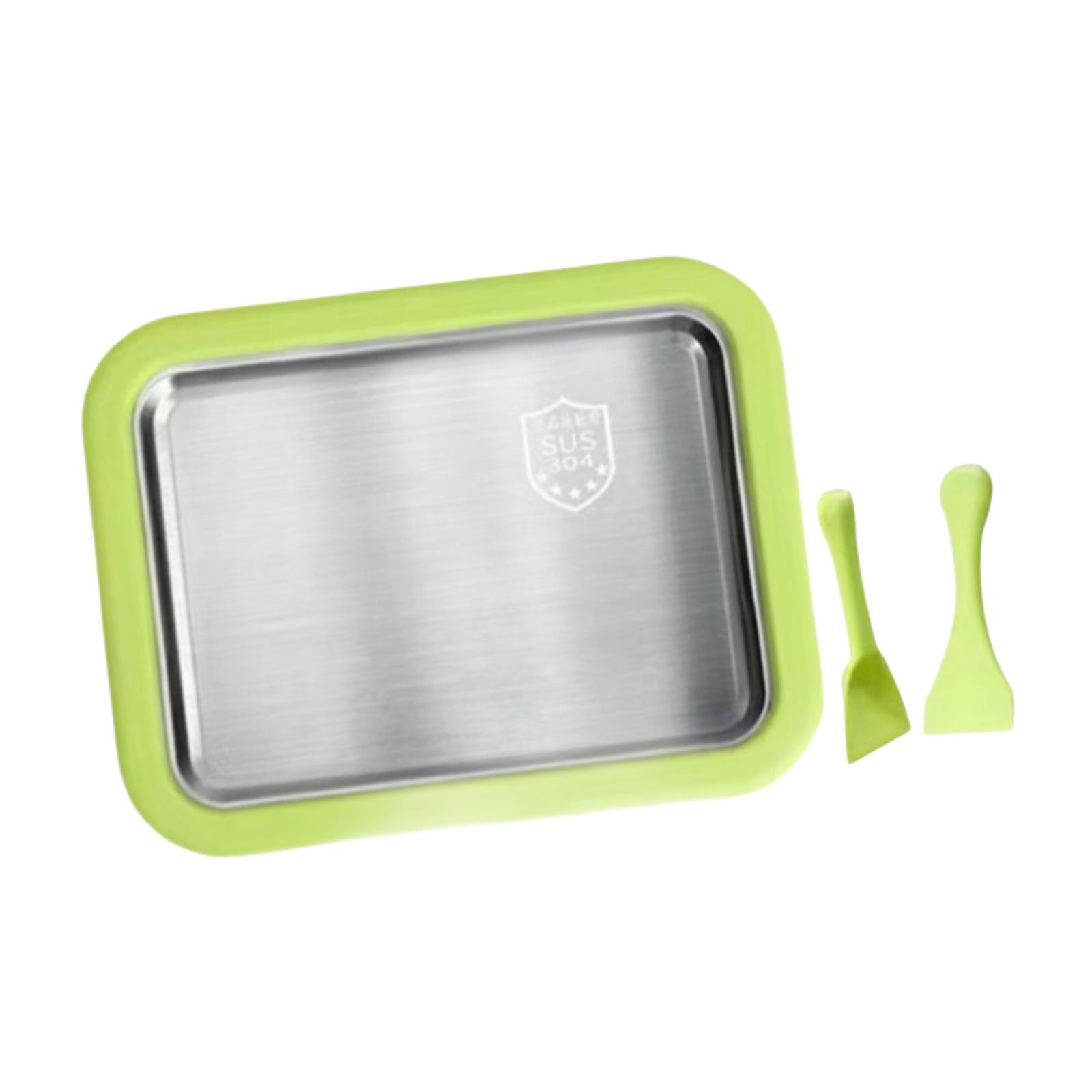 Bothyi - Máquina Para Hacer Helados Enrollados, Fácil De Limpiar, Para El Hogar, Color Verde