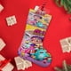 thumbnail image 4 of Abby Hatcher Tema: Calcetines de Navidad, fino lino blanco para colgar en escaleras y chimenea, decoración navideña para el hogar, regalo de Navidad. 45cm × 32cm, 4 of 5
