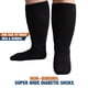 thumbnail image 5 of Calcetines Bulinlulu extra anchos para diabéticos, 4 pares, para hombre y mujer, 5 of 6