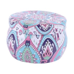 Homewell - Vela Caja Metal Azul 5*7Cm